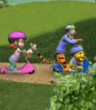 Százholdas pagony rollerrel
